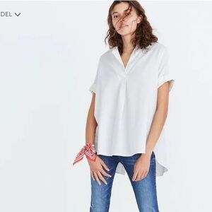 Madewell Courier Button-back Shirt